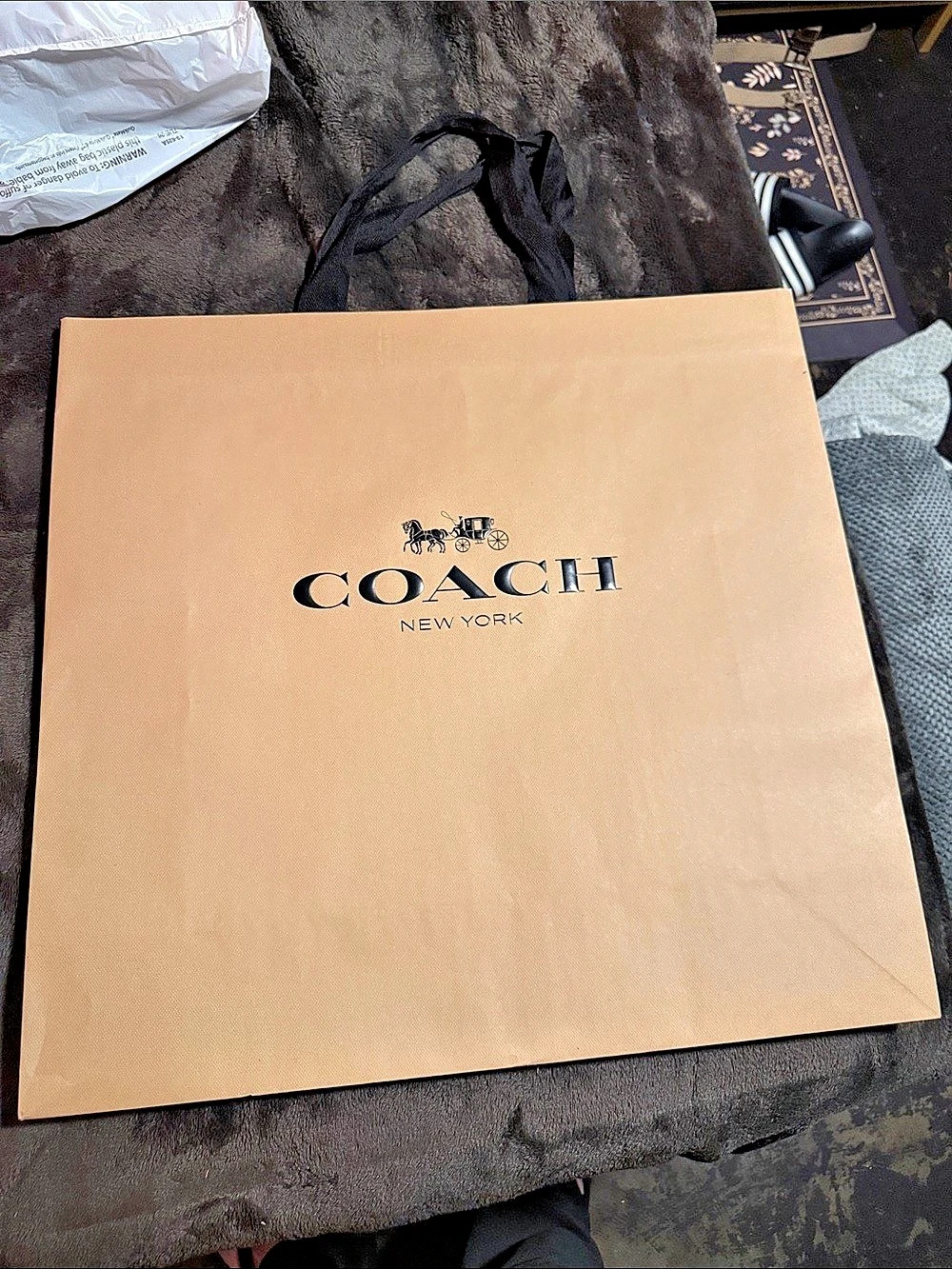 XL Coach Shopping Bag